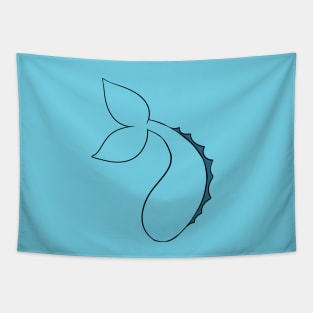 Water fox tail Tapestry