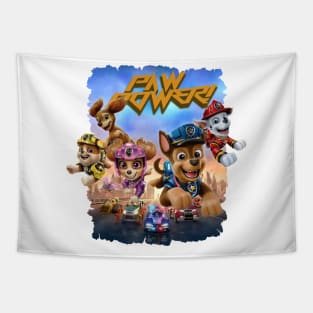 paw power friends Tapestry