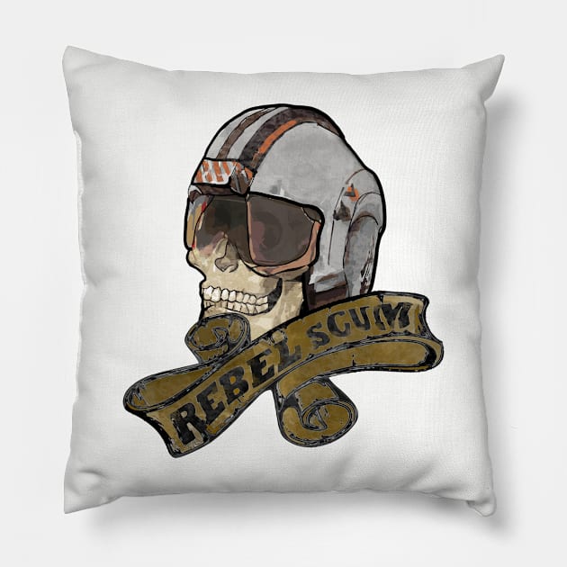 Rebel Scum Pillow by Bluesuiter