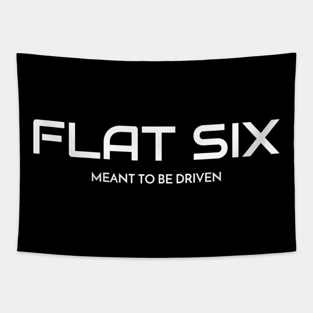 Flat Six- Meant to be driven. Tapestry by v55555