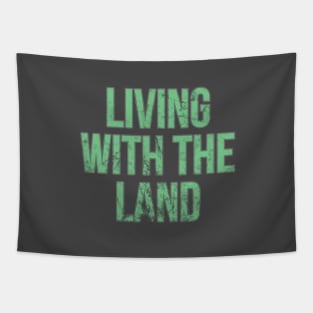 Living with the Land Vintage Tapestry