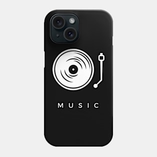 Music Turntable Vinyl Player Phone Case