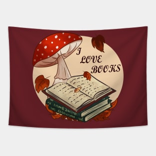 I love books Tapestry