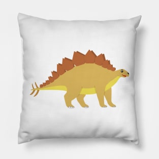 Cute happy Dinosaur Stegosaur Pillow