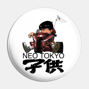 Asplenia Studios: Neo Tokyo Kids #1 "Big Wheel" Pin