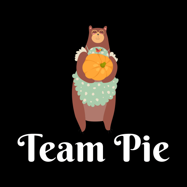 Team Pie Pumpkin Pie Thanksgiving Halloween by TV Dinners