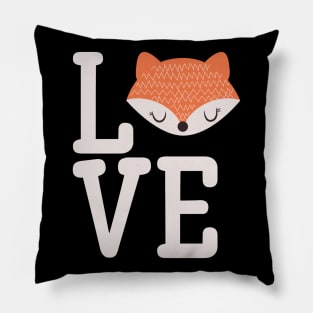 Love Foxes Pillow