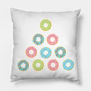 Donut christmas tree Pillow