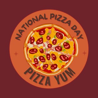 Pizza Day, Pizza is Love, National Pizza Day T-Shirt