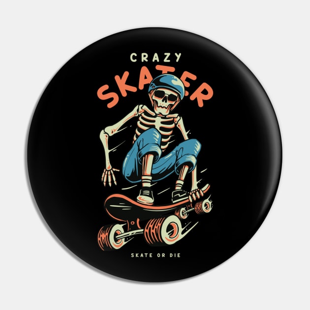 SkateBoard Pin by BERKAH SERAWUNG