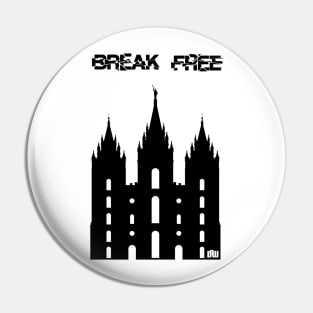 Break Free Black Pin