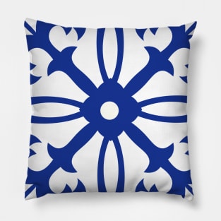 BLUE TILES DELFT PATTERN Pillow