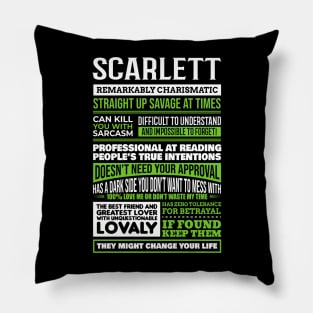 Scarlett Pillow