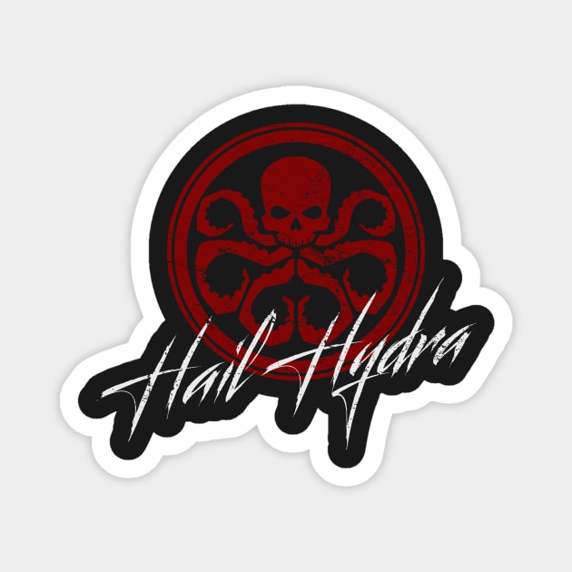 Hail Hydra Magnet by MindsparkCreative