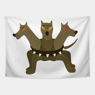 Toon Cerberus Tapestry