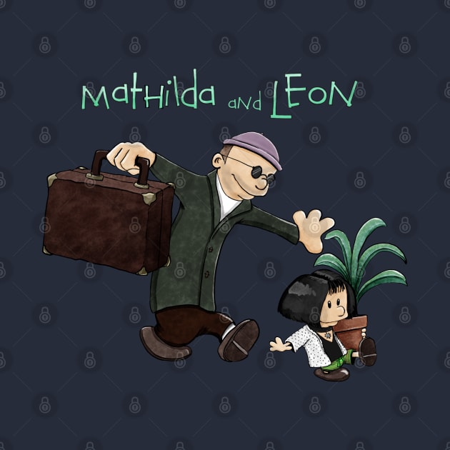 Mathilda and Leon by plane_yogurt