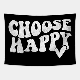 Choose Happy Tapestry