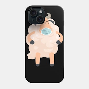 Funny Masked Sheep Phone Case