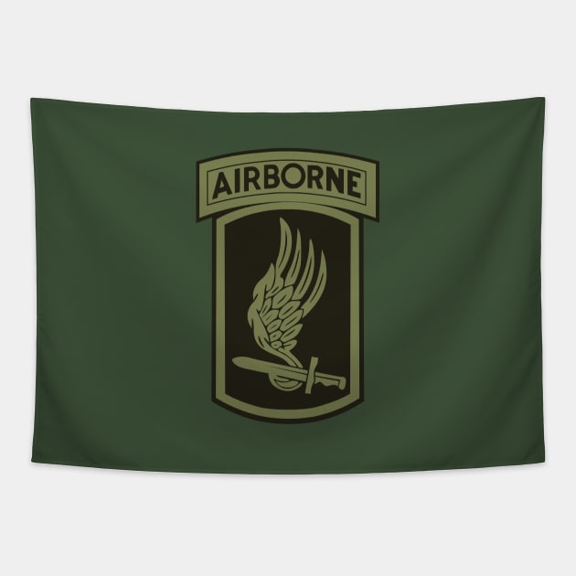 173rd Airborne Patch (subdued) Tapestry by Firemission45