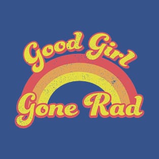 Good Girls Gone Vintage Woman's Rad Retro 70s T-Shirt