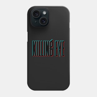 Killing Eve Retro Blur Logo Phone Case