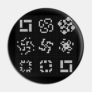 Game of Life 001 Pin