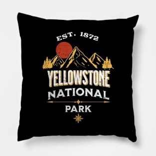 Yellowstone National Park Pillow