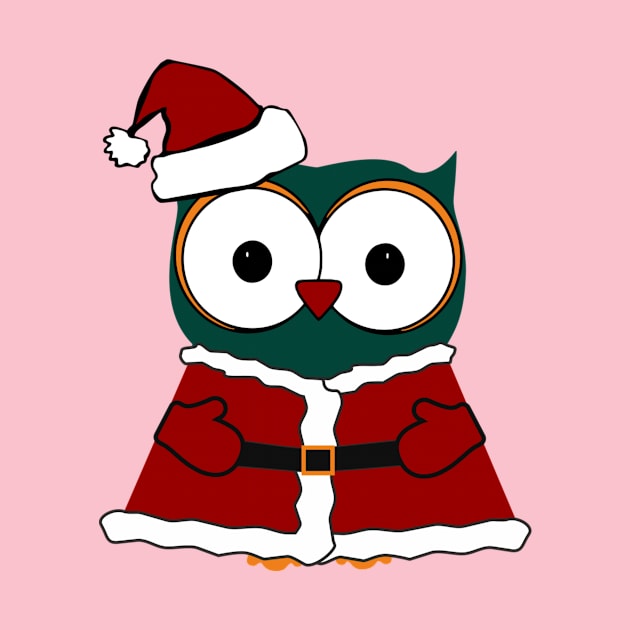 christmas owl by Natalya22