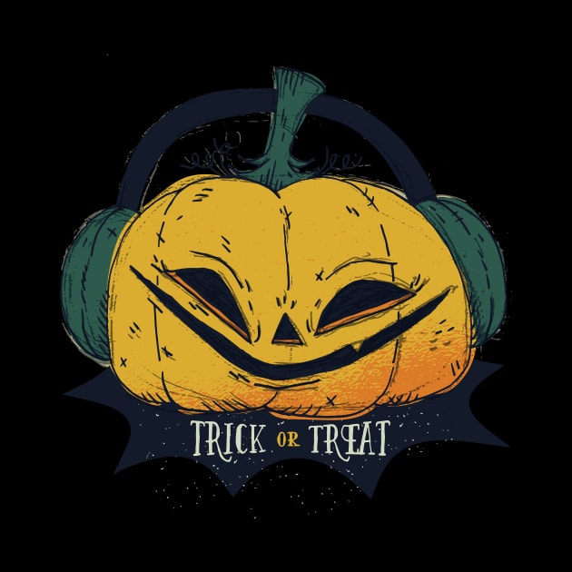 Jammin' Jack-O-Lantern by LAPublicTees