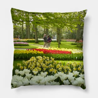 Keukenhof Tulip Festival, Holland Pillow