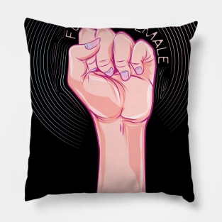 Future is Female Feminist Pillow