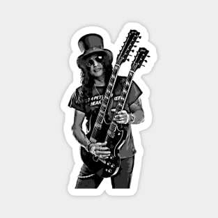 SLASH WITH DOUBLE NECK Magnet