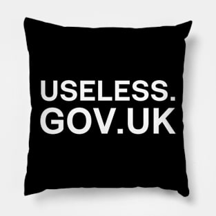 useless.gov.uk Pillow