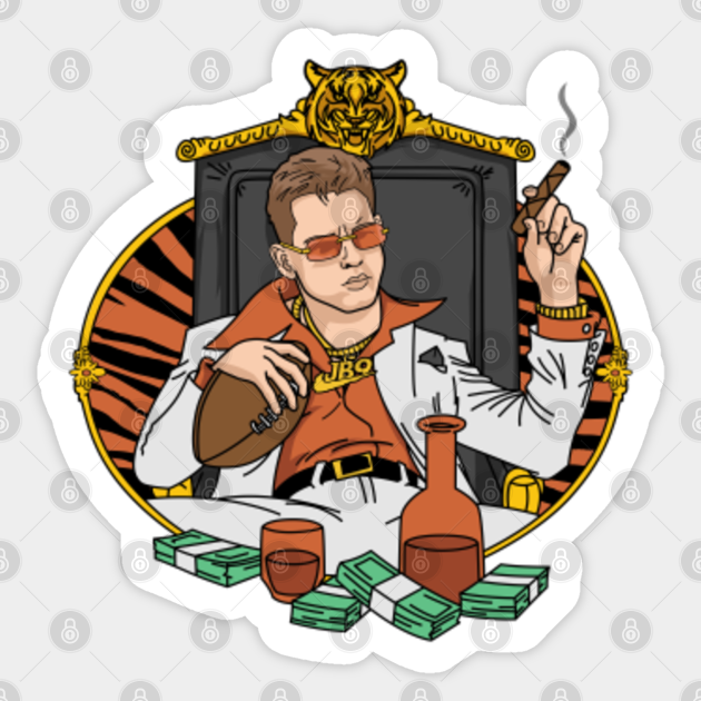 Joe Burrow Scarface - Joe Burrow - Sticker | TeePublic Joe Burrow Scarface - Joe Burrow - Sticker | TeePublic