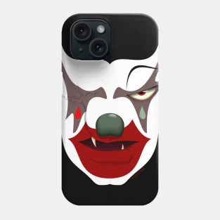 Evil clown Phone Case