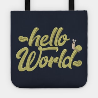 Hello World Tote