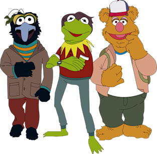 Stranger Muppets Magnet