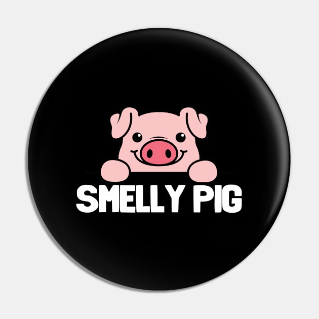 Smelly Pig Pin by Kudostees