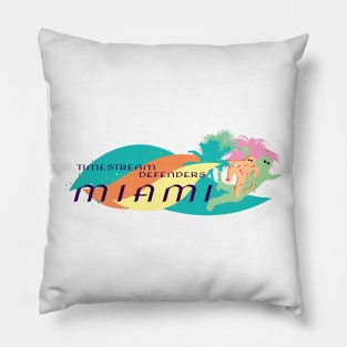 Timestream Defenders: Miami Pillow