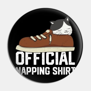 official napping shirt Pin