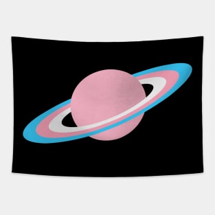 Trans Pride Planet Tapestry