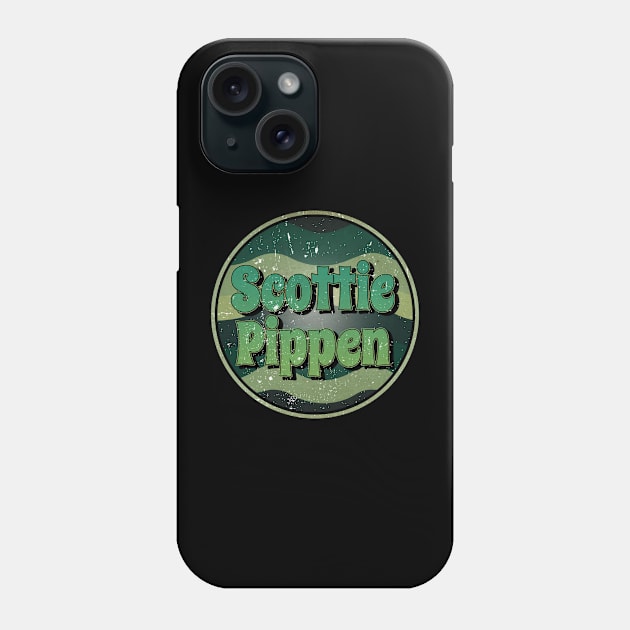 Graphic Natural Design Pippen Name Classic Styles Green Circles Phone Case by TheFlashFactory