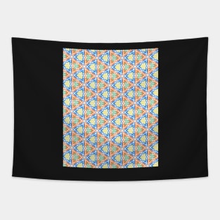 Paper Clip Seamless Pattern Tapestry