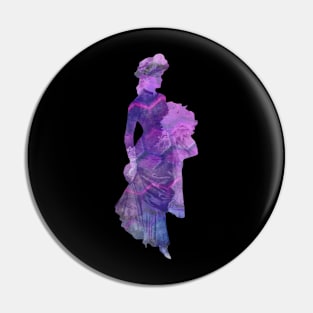 Woman in purple Pin