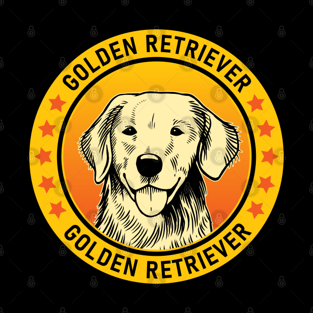 Golden Retriever Dog Portrait by millersye