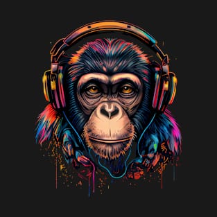 Monkey Dj Music T-Shirt