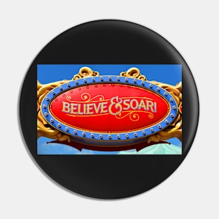 Believe and soar Pin