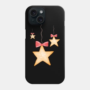 Gold star painting Phone Case