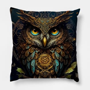 Bright Eyes Owl Pillow