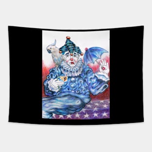 Clown Blues Tapestry